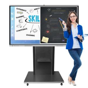Quality 60hz Interactive Flat Panel Digital Board Electronic Non Reflective wholesale