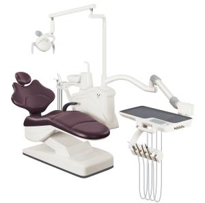 Quality Class II Dental Unit Chair Grey With Rotatable Unit Box wholesale