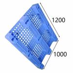 Closed Flat Deck Heavy Duty Plastic Pallet HDPE 1200 X 1000 X 150mm
