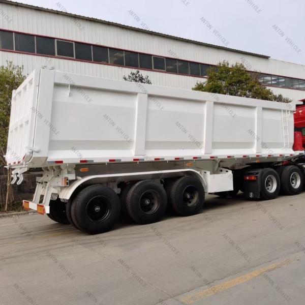 12 Tire Number High Capacity Heavy Duty Mining Rear Tipper Dump Truck Semi