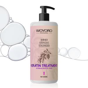 Quality OEM 500ml Keratin Moisturizing Hair Conditioner Flower Fragrance wholesale