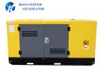 600KW 750KVA Mitsubishi Diesel Generator High Density Sound Absorbing Material
