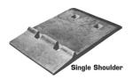 Single Shoulder Tie Plates Rail Tie Plate Sole Plate Rail Base Plate Main