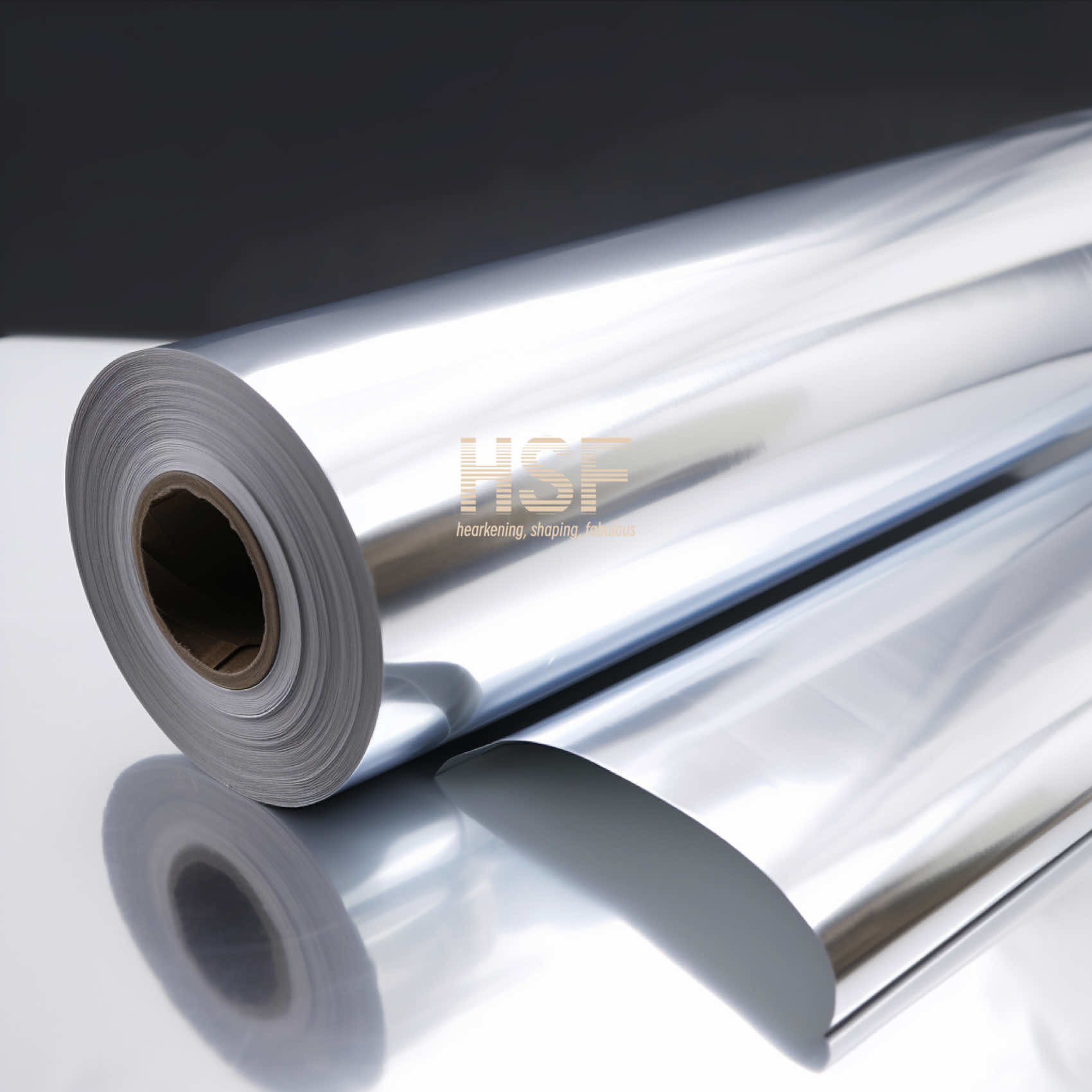 55um PET Laminated Aluminum Foil Width 1600mm Used For Food Packaging