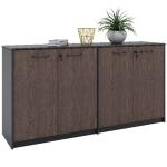 Wooden File Cabinet for Office Home Bedroom Kitchen School Storage Solution