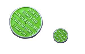Quality Jeans Custom Clothing Buttons Nickle Free , Engraved / Embossed wholesale