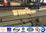 Octagonal Steel Electric Transmission Poles Galvanized Metal Utility Poles