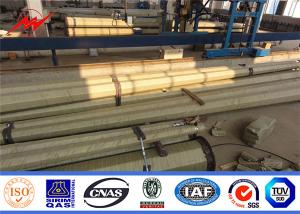 Quality Octagonal Steel Electric Transmission Poles Galvanized Metal Utility Poles wholesale