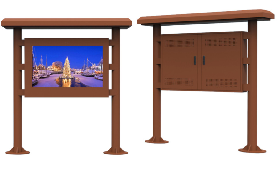 3600W Touch Screen LG 55" Outdoor LCD Digital Signage