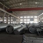68KV Philippines Steel Tubular Pole For Transmission Line Project