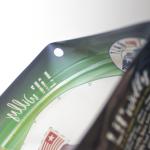Transparent Fishing Laminated Plastic Worm Bags With Hanger Hole