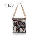 Embroidered handbag casual shoulder Messenger backpack cute female elephant