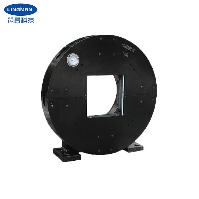 Square Opening Pneumatic Double Acting Chuck For Tube Sheet Integrated Machine