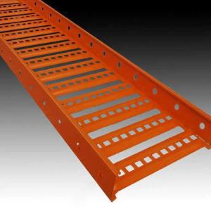 25mm 300mm Side Rail Height Powder Coated Ladder Cable Tray for Commercial