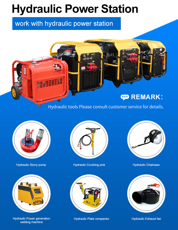 Standard Structure 13HP Hydraulic Power Unit Hydraulic Power Station 40L/min Flow Rate
