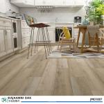 SPC Oak Wood Flooring Plank Gray