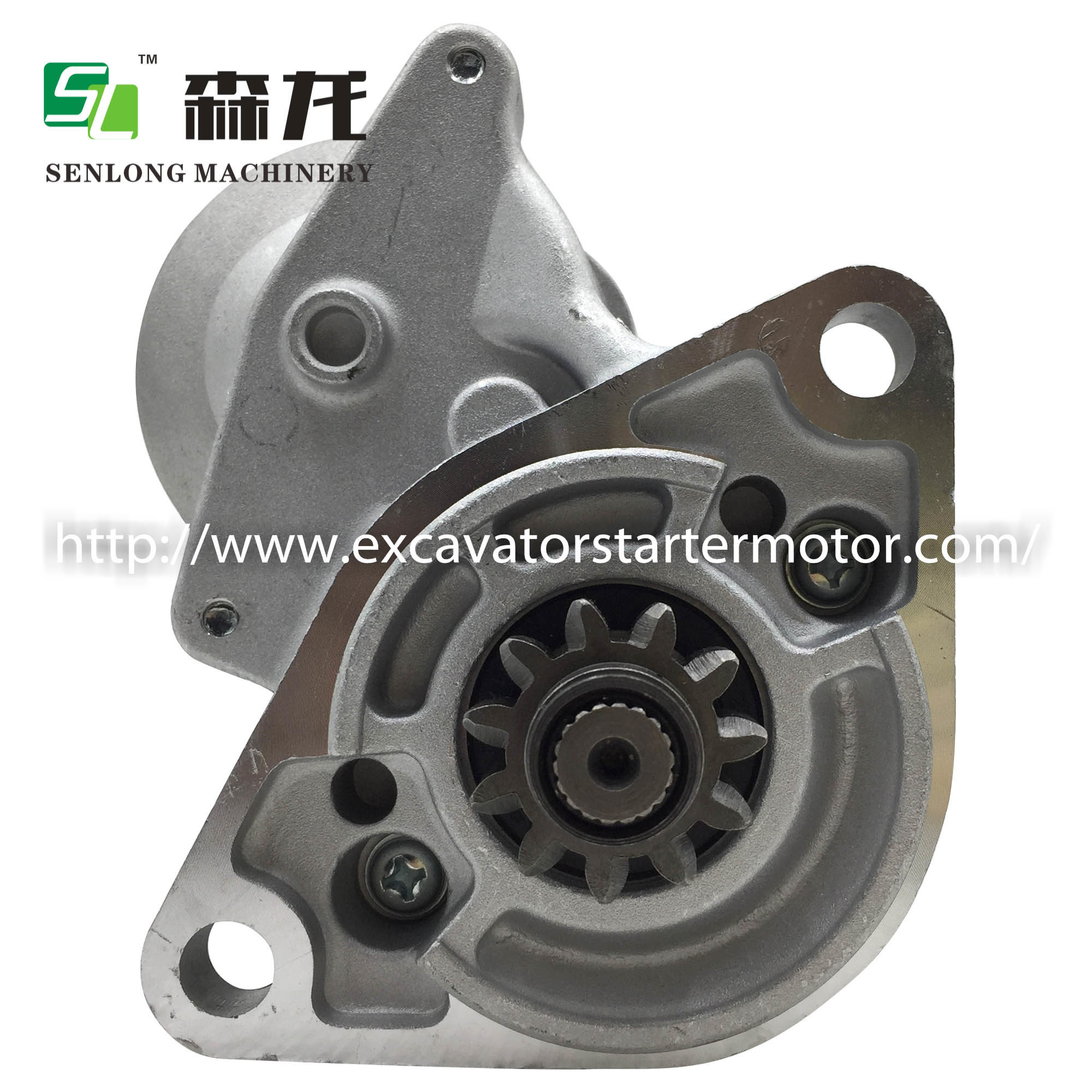 12V 11T 2.0KW Excavator Starter Isuzu Motor 028401-4660