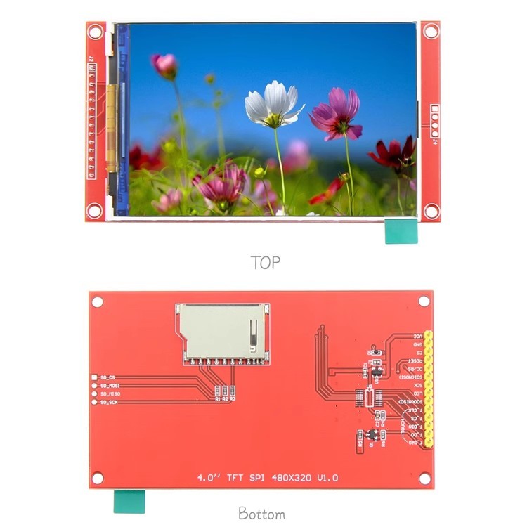 320x480 SPI TFT Module 4.0 Inch LCD Display With Touch Screen