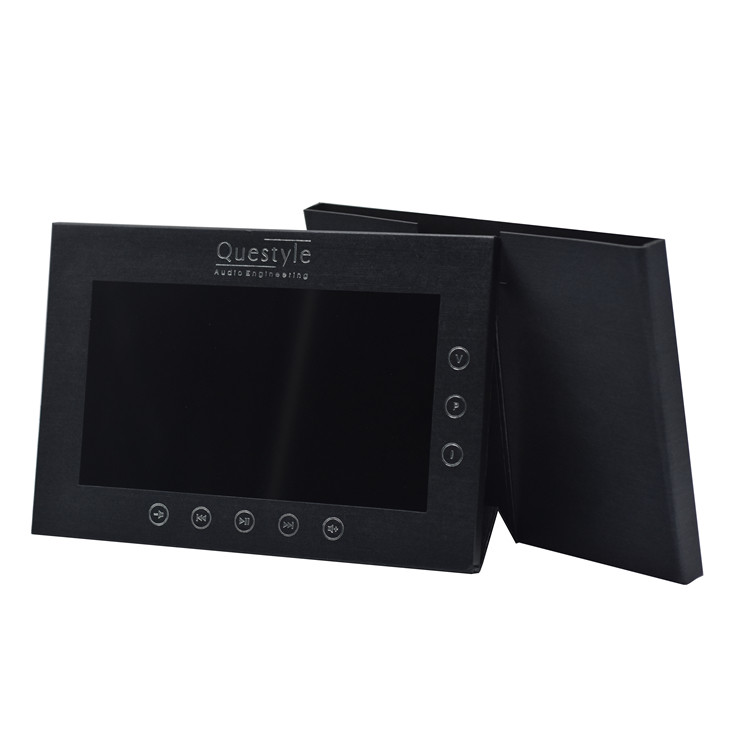 10 inch tft HD screen video POS Adveertising Displays monitor with video play in loop function