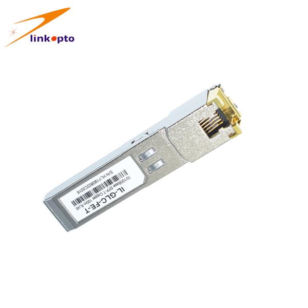 100M Transmission Copper - T 100base RJ45 SFP Module RJ45 Connectors For media