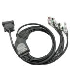 10 Lead ECG Holter Cable Snap Connector Compatible Beijing Meigaoyi MGY-02
