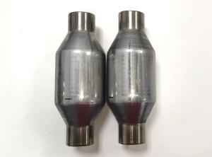 Quality Pt Pd Rh Universal 3 Way Catalytic Converter 400 Cell 100 Cell Catalytic Converter 3 Inch 2.5&quot; wholesale