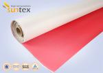 Heatproof Fabric PU Coated Fiberglass Fabric M0 Welding Fire Blanket 0.41mm 460g
