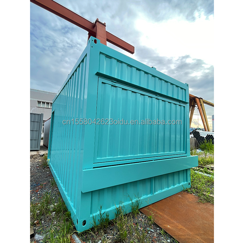 Customized Color Pop-up Shop Container Coffee Shop/Bar/Fast-food in 20FT Flat Packaging for Supermarket Promotion
