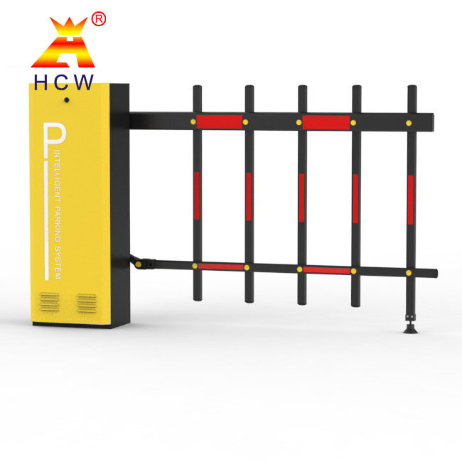 Remote Control Double Fence Barrier Gate 4.5m Boom Length