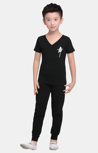 2018 nuevo chico de baile latino traje conjuntos niños Latina Camisa + pantalones traje Rumba Samba de Danza Latina comp