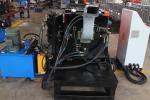 3phases Rain Water Downspout Roll Forming Machine Suitable Materials Thickness 0