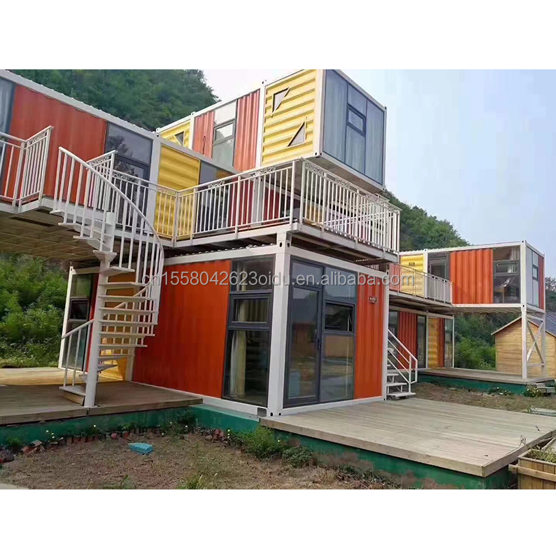 Steel Frame Galvanized Steel Bending 180g Portable Expandable Container Living House for Modern Living