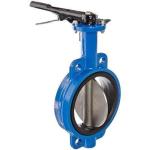 AWWA Ductile Iron Flanged Butt Weld Butterfly Valve DN2800 PN10