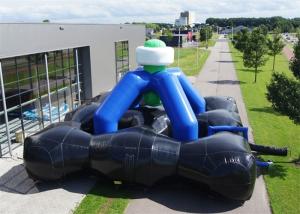 Quality 0.55mm PVC Tarpaulin Inflatable Laser Tag Games / Inflatable Laser Shooting Games wholesale
