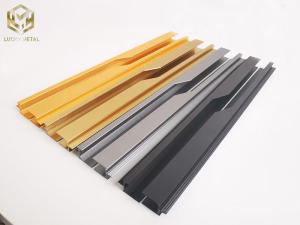 Quality Matte Black Kitchen Furniture Handles Brass Wardrobe Aluminum Pull Handle wholesale