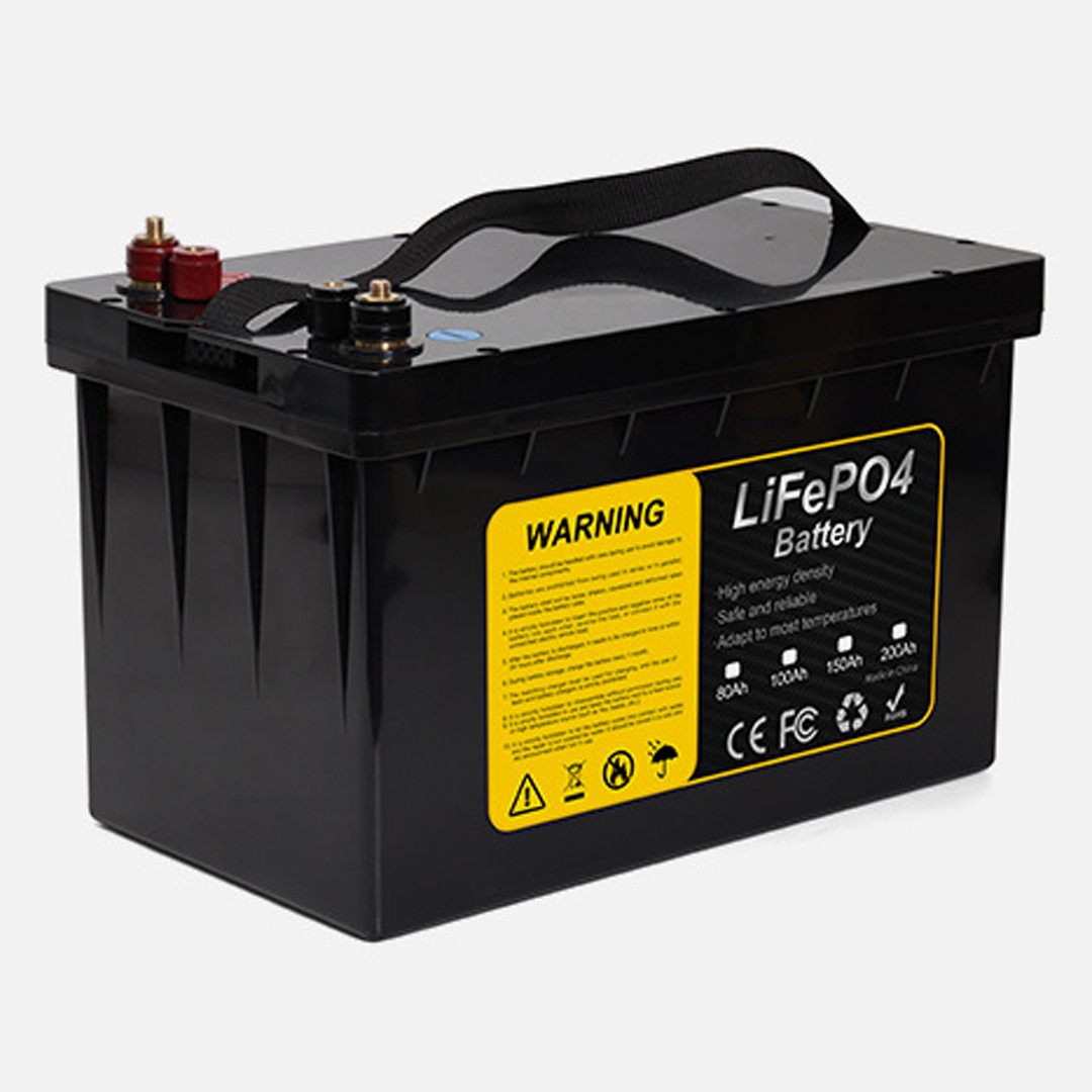 12.8V 100Ah LiFePO₄ Battery Solar Energy Storage Battery​ Home Backup Power Supply​ Stable Voltage Output Battery