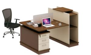Quality modern melamine 2 seater office workstaion table office furniture wholesale