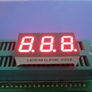 Quality Super Bright Red Green Blue Yellow White 3 Digit 7 Segment Led Display Common Cathode 0.40 Inch wholesale