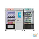 Drink Meal Cooked Snack Food Vending Machine 1202 Capacity