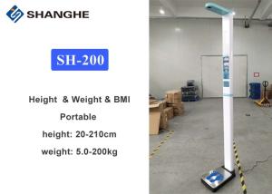 Quality Digital height 20-205cm RS232 Body Weight And Height Scale wholesale