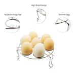 Best Product Wholesale Pot Accessories Set 10 Pcs Silicone Steamer Basket, Egg