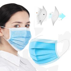 Quality Blue White Medical Surgical Face Mask Three Dimensional Full Face Protection wholesale