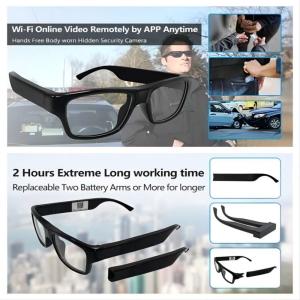 Quality Outdoor WiFi Security Camera Glasses Wireless 2 Way Talk Phone APP Control wholesale
