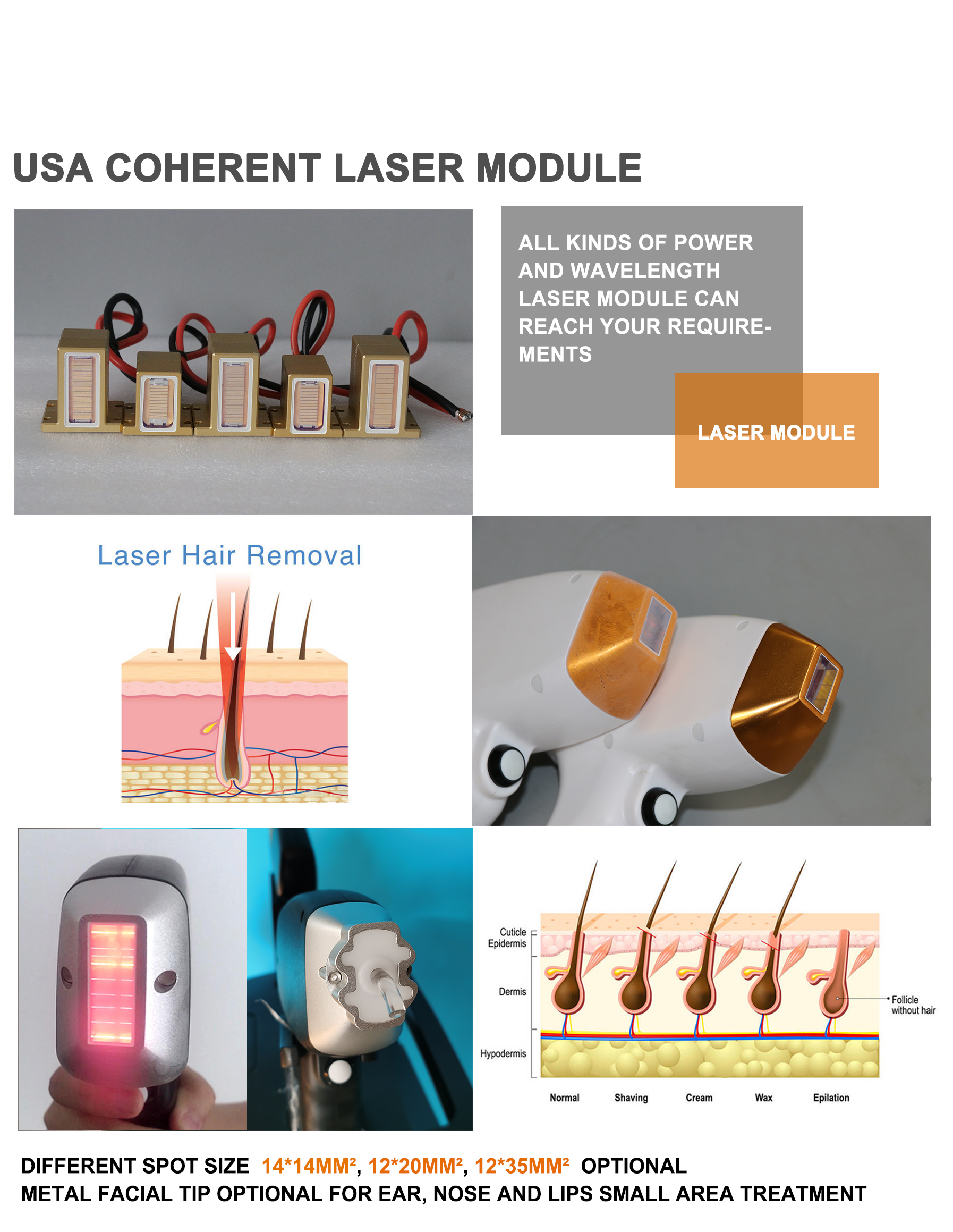 Commercial Multifunctional Beauty Machine 755nm 808nm 1064nm For IPL Opt Laser Hair Removal