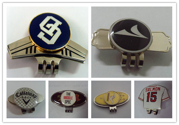 Custom Your Own Logo Cheap Blank Magnet Metal Cap Clip