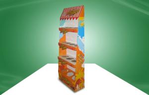 Quality Eye - catching durable Cardboard Display Stands For Sport Products , customized Size wholesale