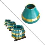 High manganese steel cone rock crusher parts manufacturer and suppliers