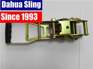 Quality Zinc palted Ratchet belt Buckle / Ratchet Strap Parts 50mm Width wholesale