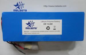 Cheap Lithium Polymer Battery Pack / Custom Battery Pack 24V 13.2Ah for sale