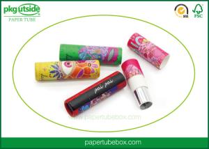 Quality Handmade Round Paper Box , Colorful Printed Kraft Cylindrical Cardboard Tubes wholesale